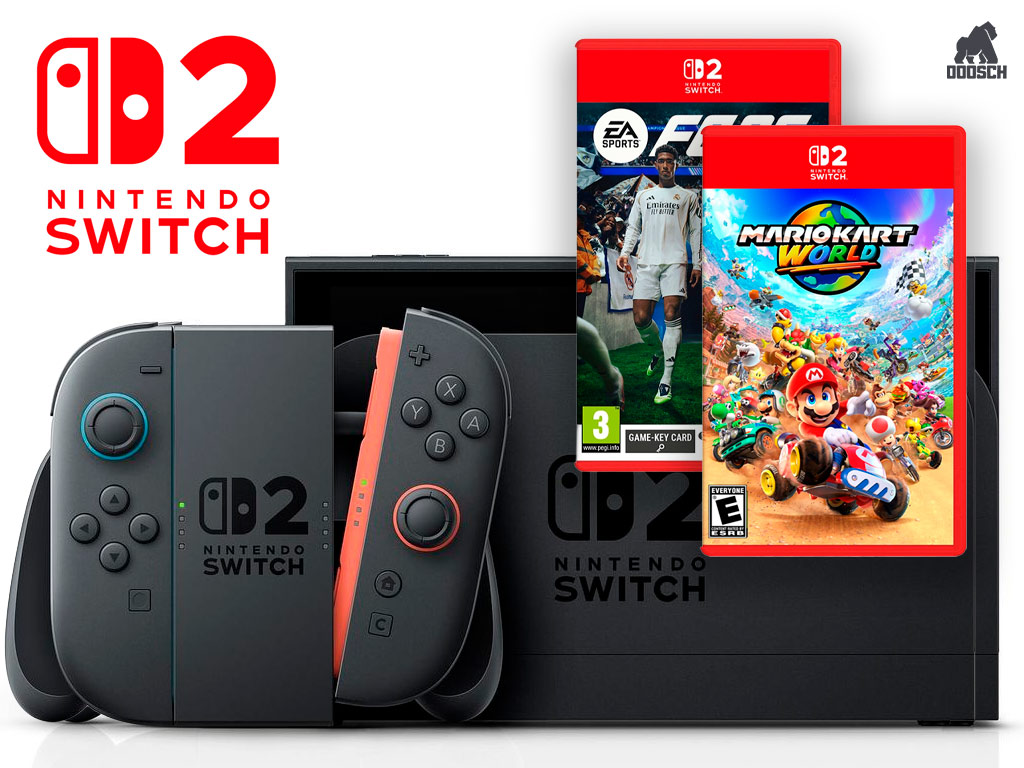 NINTENDO Switch 2, Mario Kart World & EA Sports FC 26 Bundle