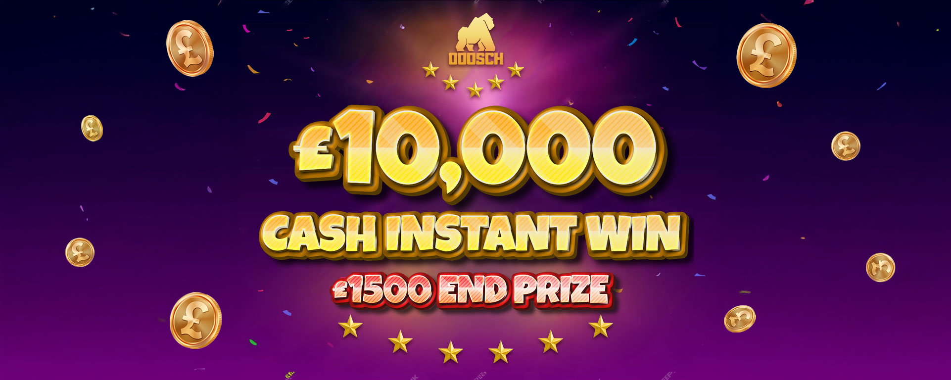 £10,000 Cash instant win