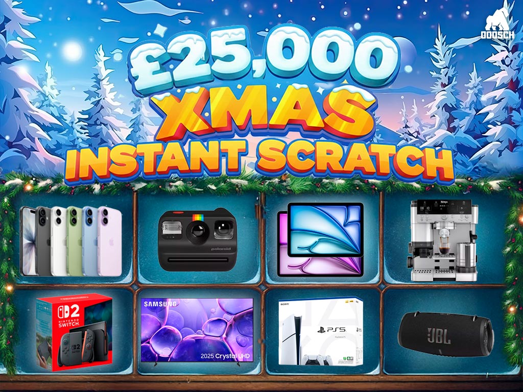 £25,000 Xmas Instant Scratch