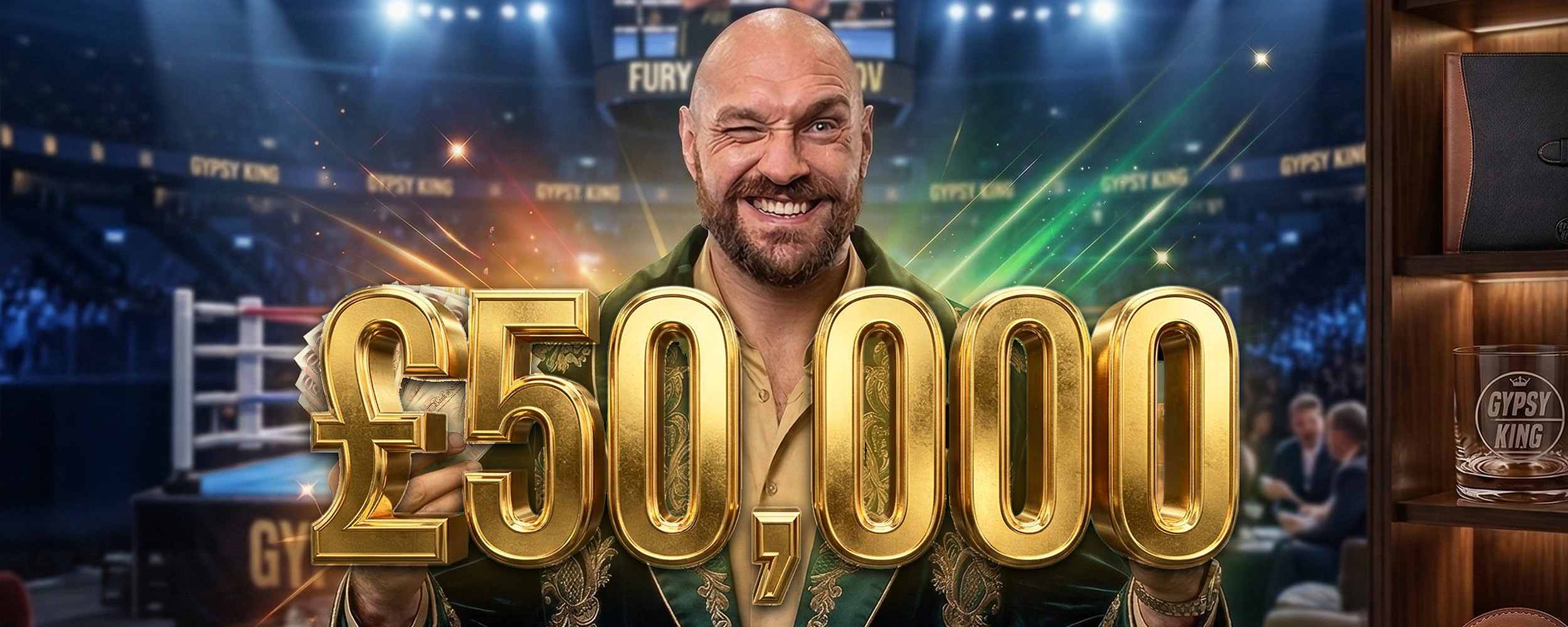 WIN £50,000 CASH FOR FREE - TYSON FURY x OOOSCH