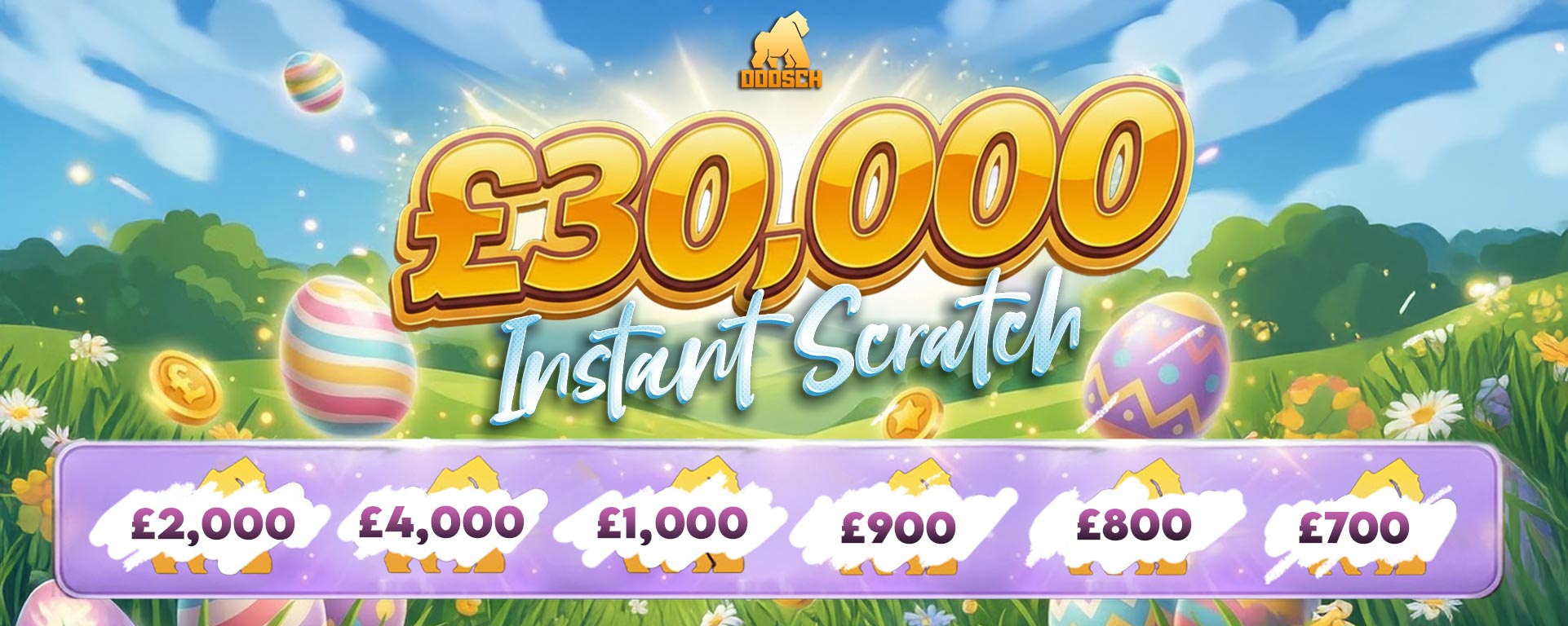 £30,000 Cash Instant Scratch