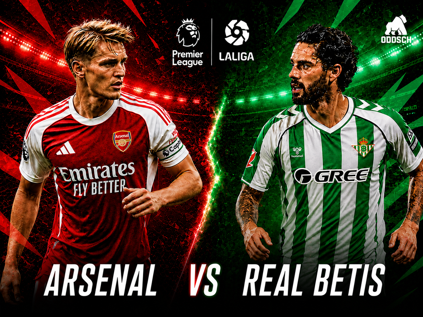 Arsenal v Real Betis in Dublin
