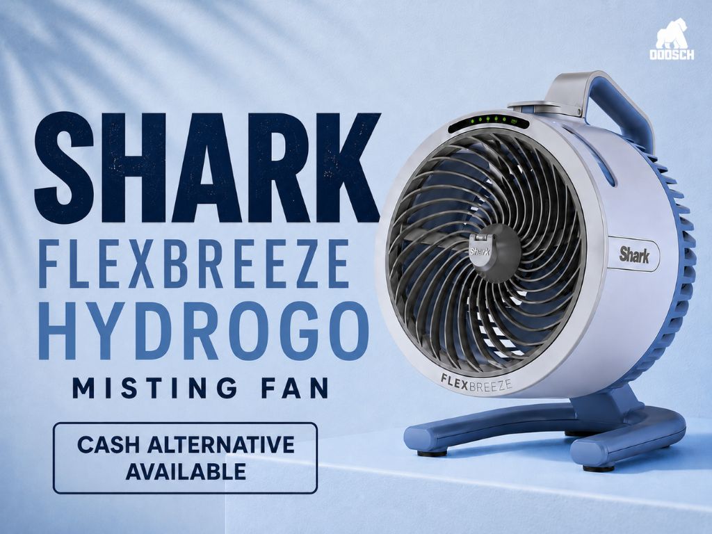 SHARK FLEXBREEZE HYDROGO MISTING FAN
