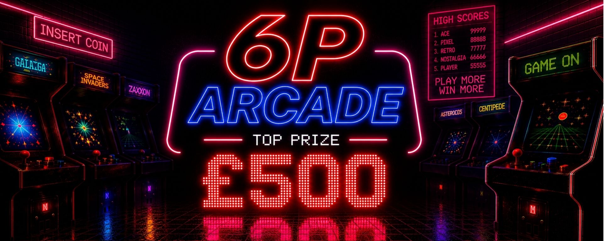 6P CASH ARCADE #2