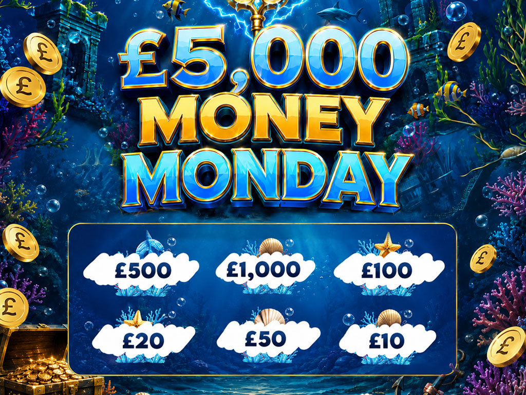 £5000 Money Monday Instant Scratch