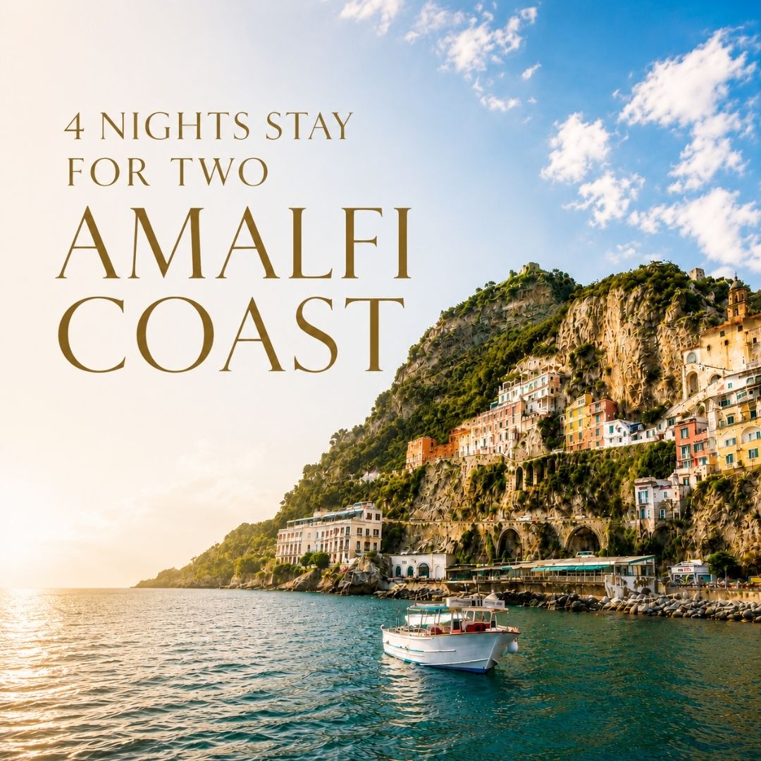 4 NIGHTS IN AMALFI COAST FOR TWO PEOPLE