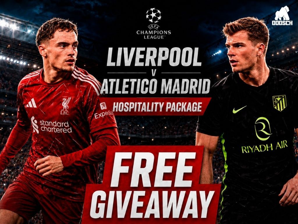 Liverpool V Atletico Madrid Free Giveaway