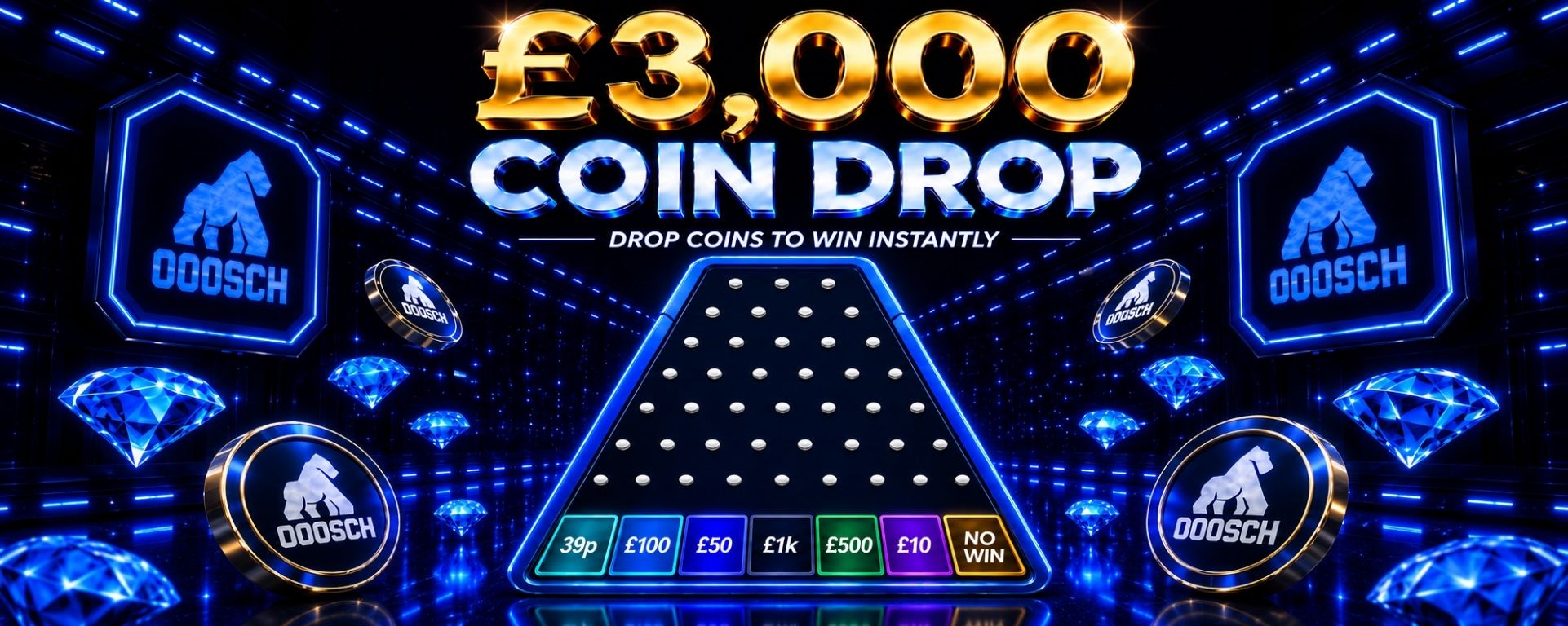 £3000 Coin Drop
