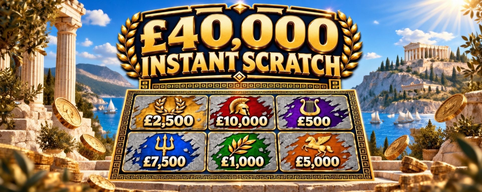 £40,000 Instant Scratch