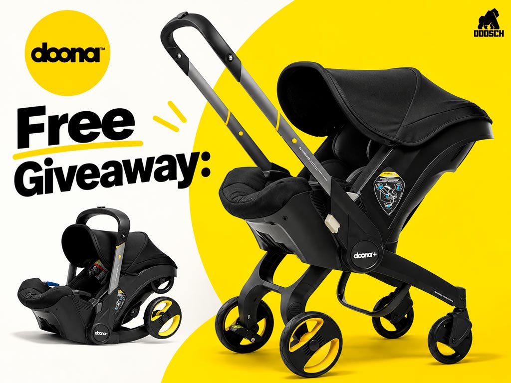 WIN A DOONA i CAR SEAT & STROLLER!