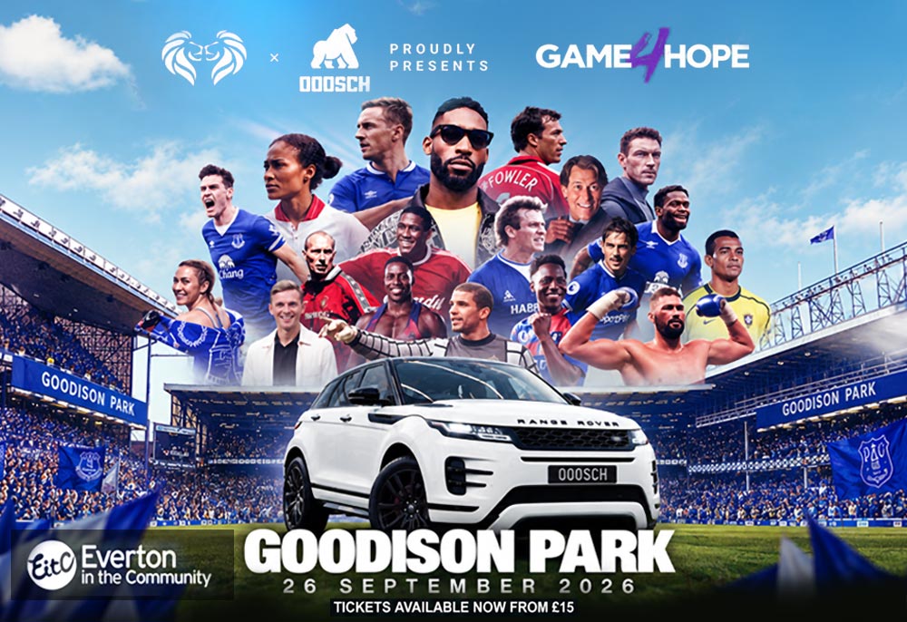 WIN A RANGE ROVER EVOQUE WITH GAME4HOPE
