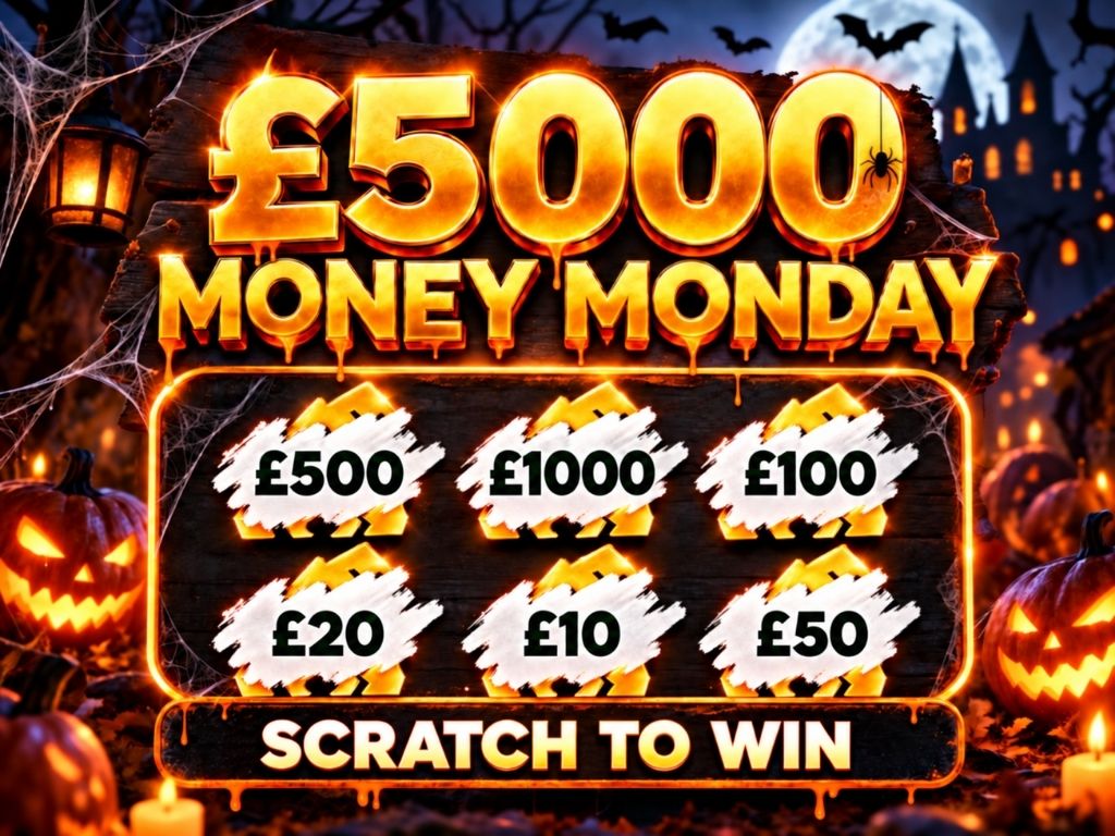£5000 Money Monday Instant Scratch #2
