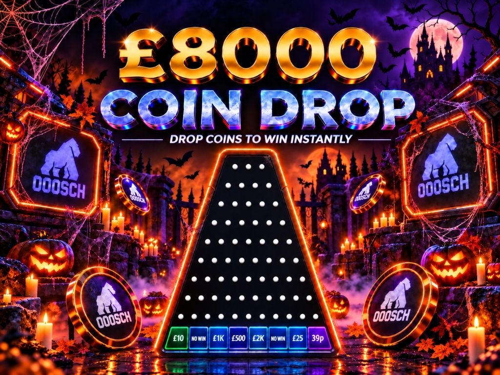 £8,000 Halloween Coin Drop