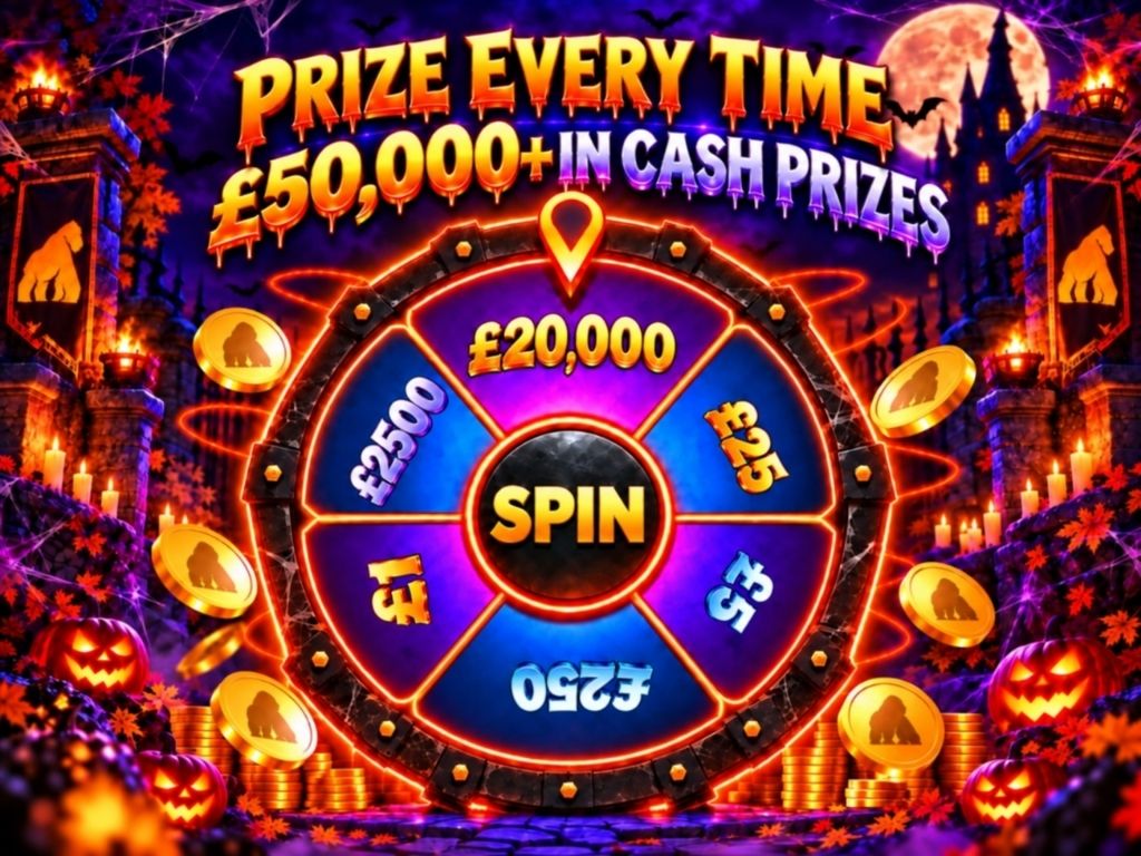 Prize Every Time - £50,000+ in Cash Prizes