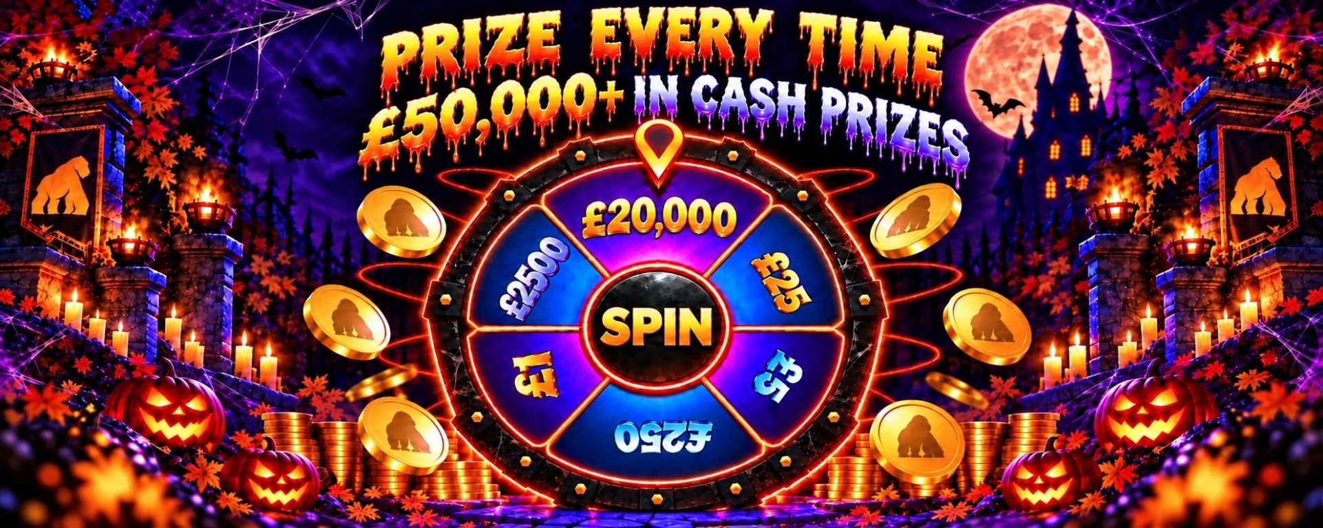 Prize Every Time - £50,000+ in Cash Prizes