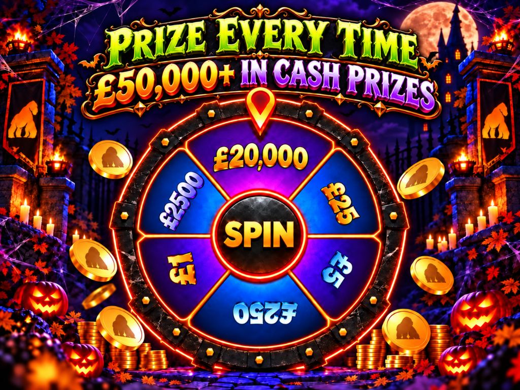 Prize Every Time - £50,000+ in Cash Prizes