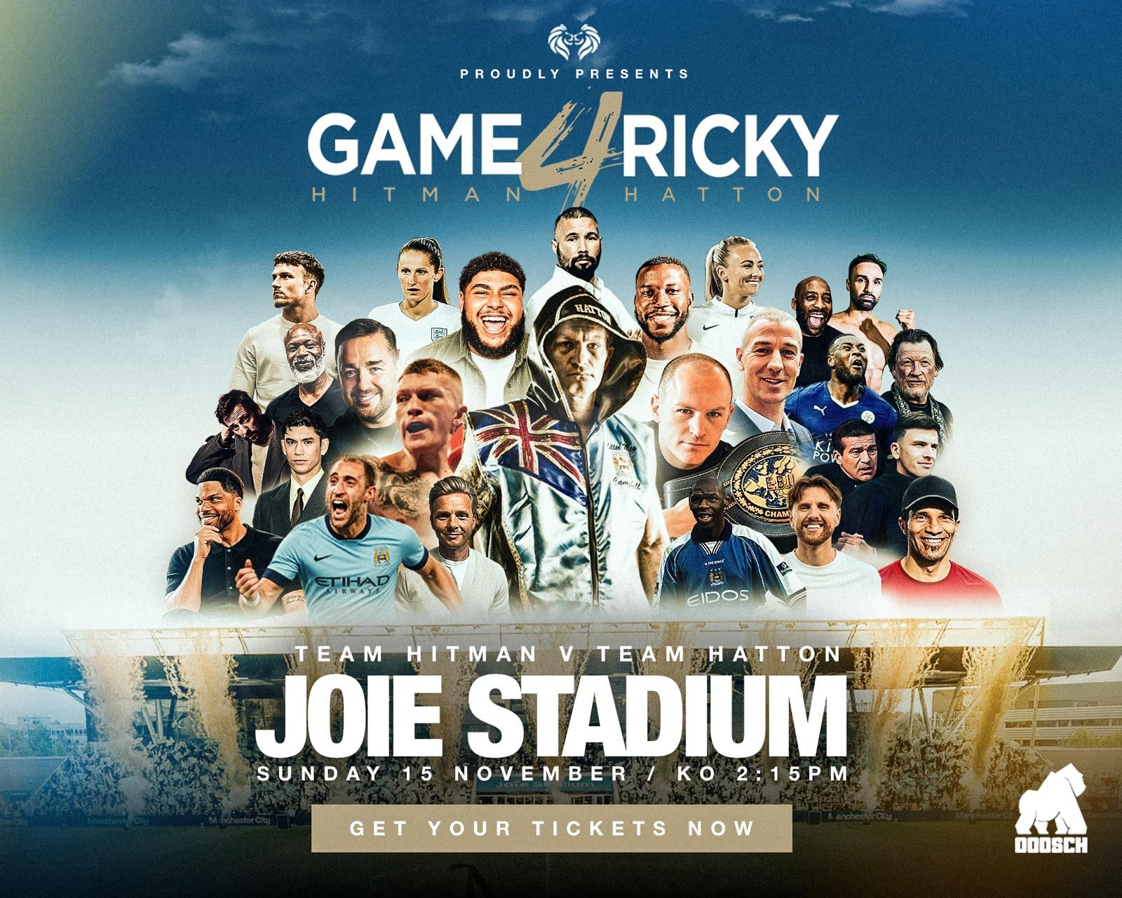 FUNDRAISER FOR GAME4RICKY - PLAY IN THE MATCH